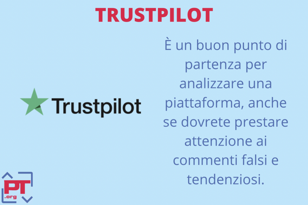 Trustpilot piattaforme trading